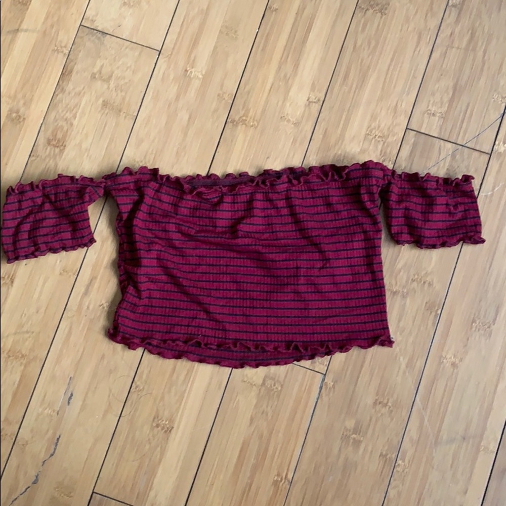 Tube top crop top